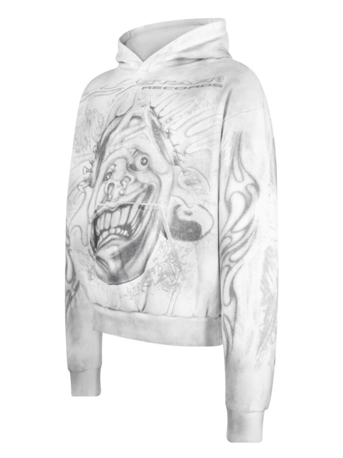 Hellstar Records White Hoodies – Official Streetwear