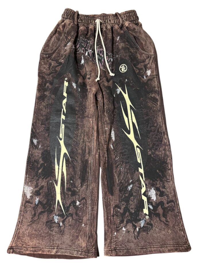 Hellstar Tracksuit Graffiti Brown – Official Streetwear