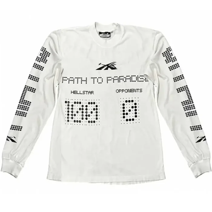 Hellstar Scoreboard L/S T-shirt White