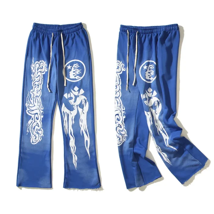 Hellstar Emerging Blue Sweatpants