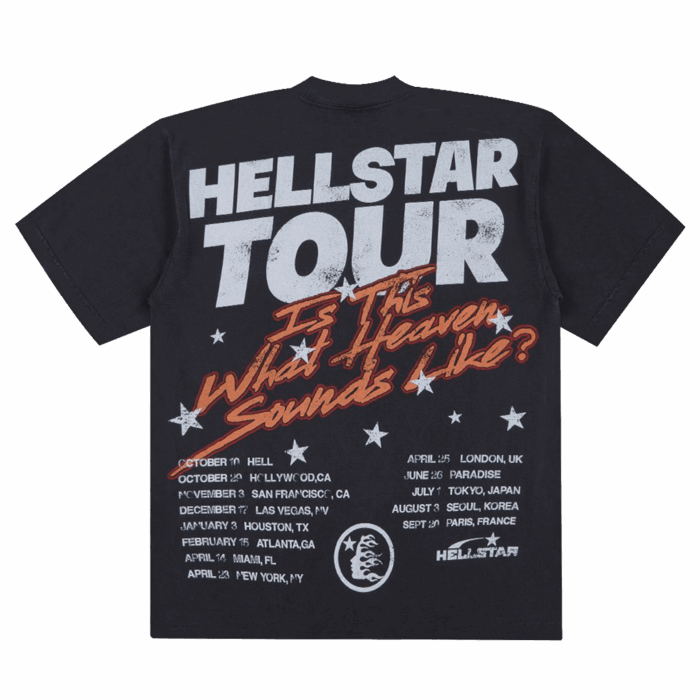 Hellstar Biker Tour Tee Vintage Shirt – Official Streetwear