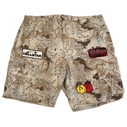 Hellstar Base Camo Sweatshort