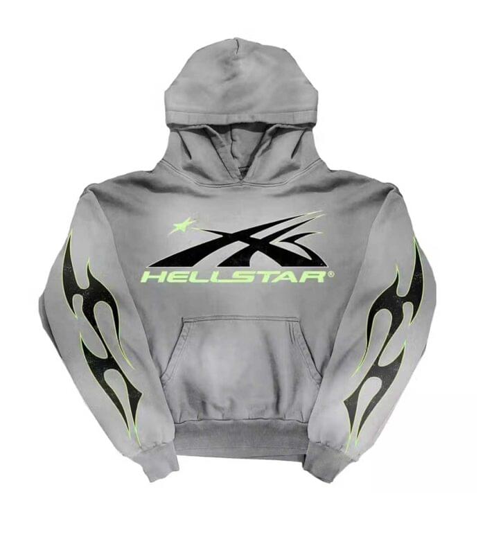 Hellstar Sport Logo Faded Grey